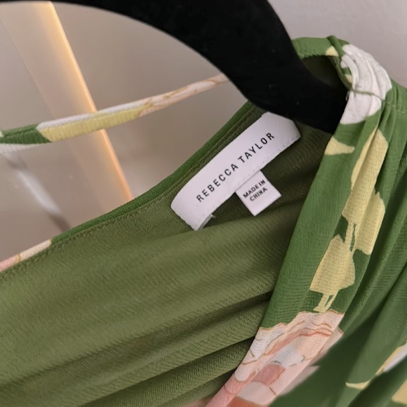 REBECCA TAYLOR Mesh Summer Floral Dress - Picture 8 of 12